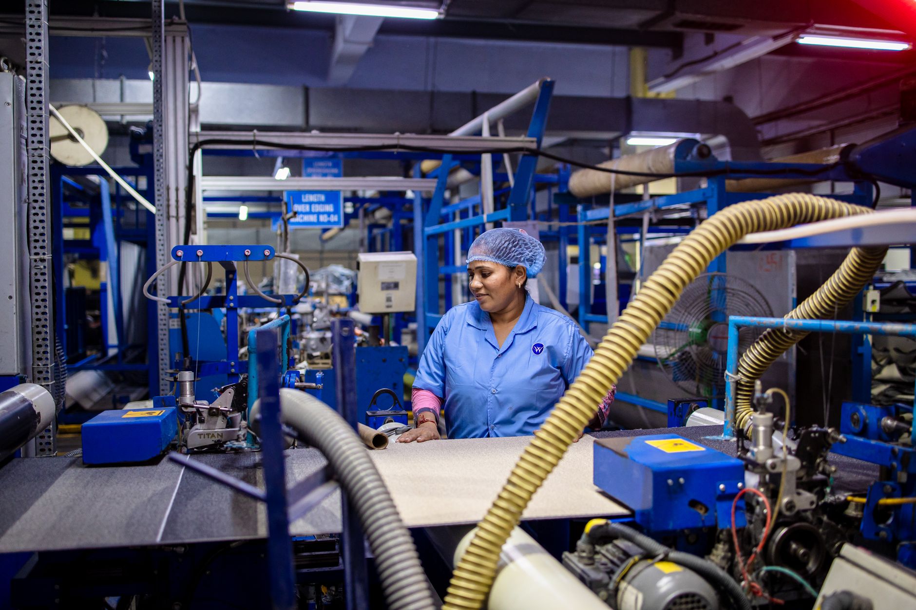 UK manufacturer's production floor powered by rooftop solar